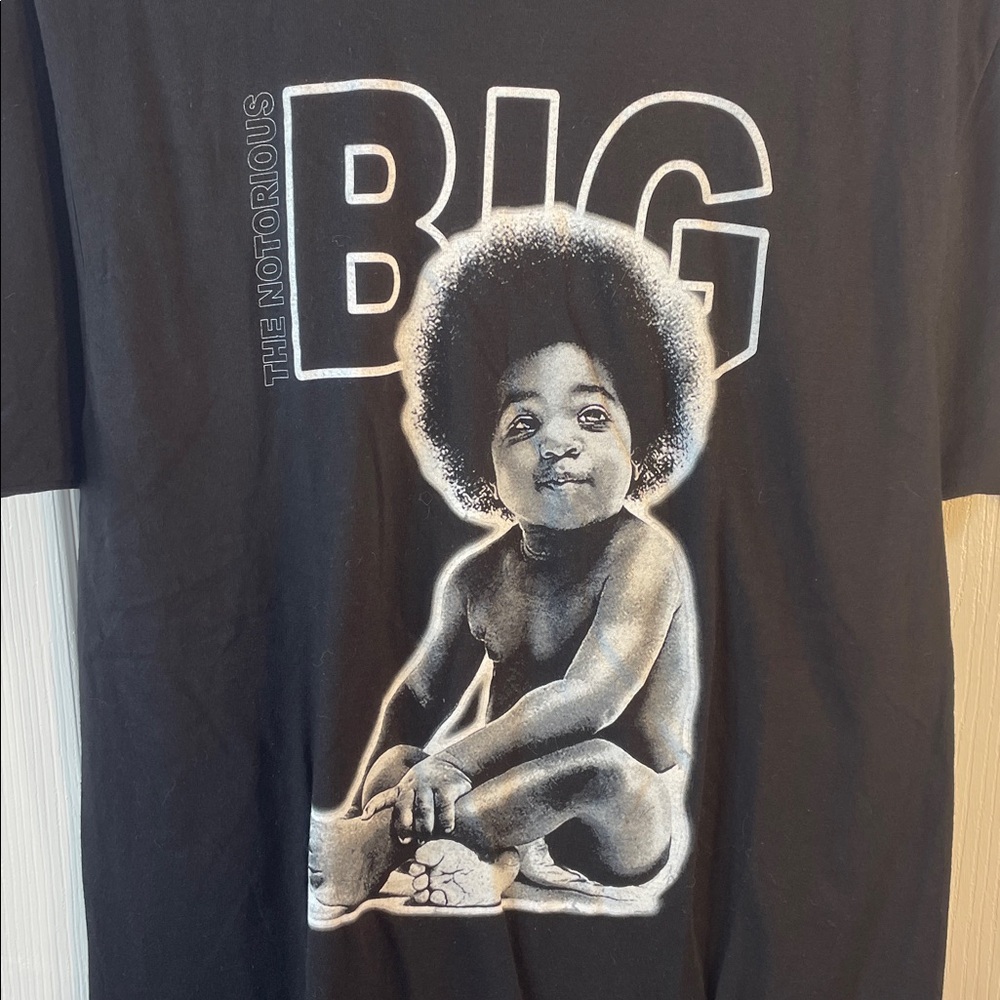 The Notorious B I G short sleeve Tee. Very cool